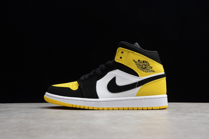 air jordan 1 yellow toe black white 852542 071