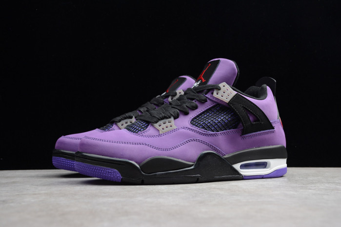 travis scott x air jordan 4 “purple” 308497-510