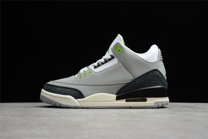 air jordan 3 retro chlorophyll - 136064-006