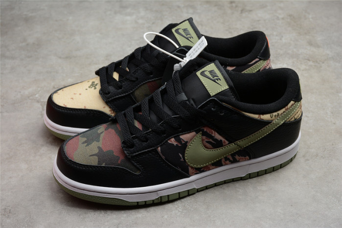 nike dunk low crazy camo - dh0957-001