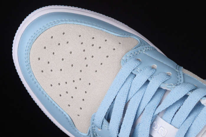 air jordan 1 low university blue wmns dc0774-050