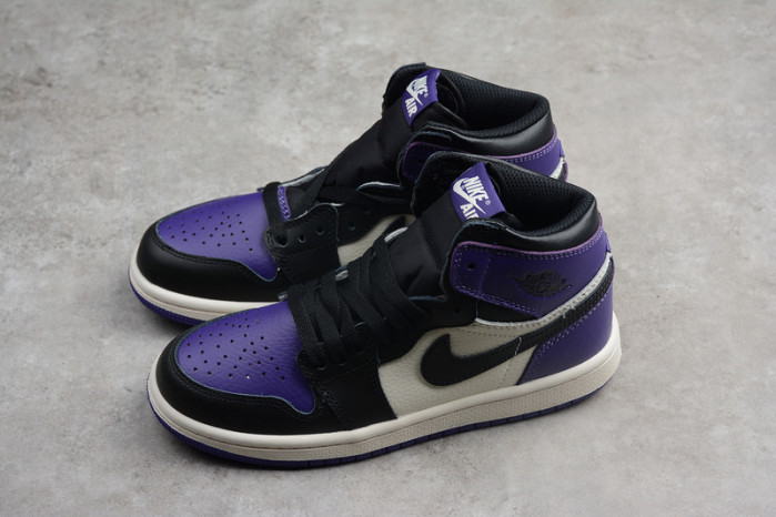 air jordan 1 kids high court purple 555088-501