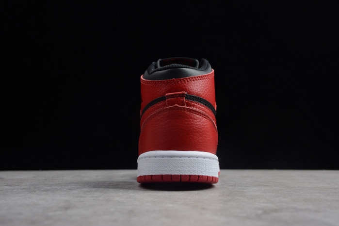 air jordan 1 kids retro high og “banned” red 555088-001