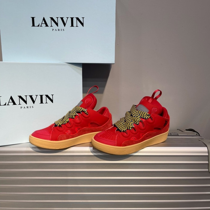 lanvin curb sneaker
