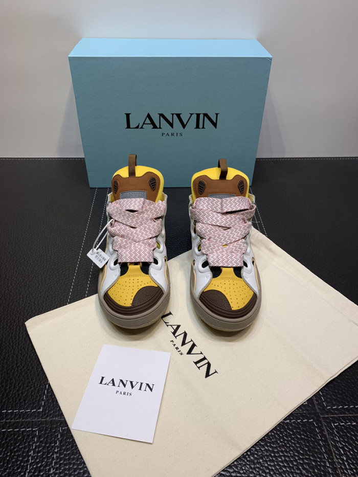 lanvin curb sneaker