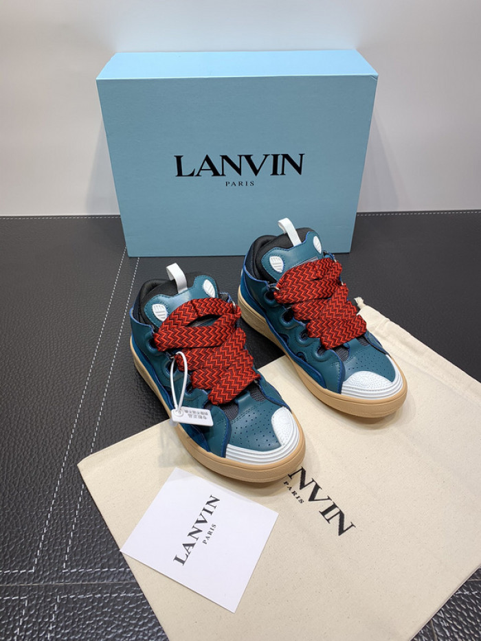 lanvin curb sneaker
