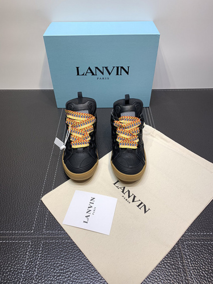 lanvin curb sneaker