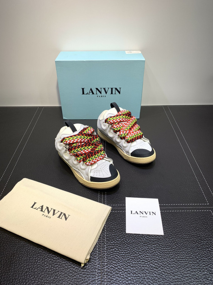 lanvin curb sneaker