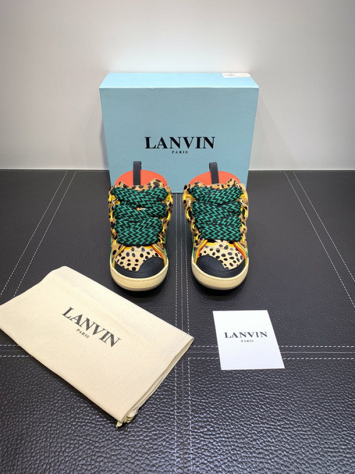 lanvin curb sneaker