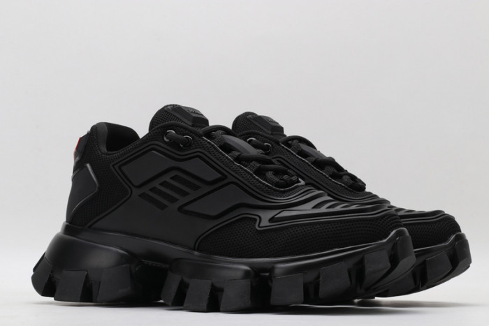 PRAD BLACK SNEAKERS