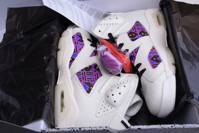 air jordan 6 retro quai54 sail black cz4152-101