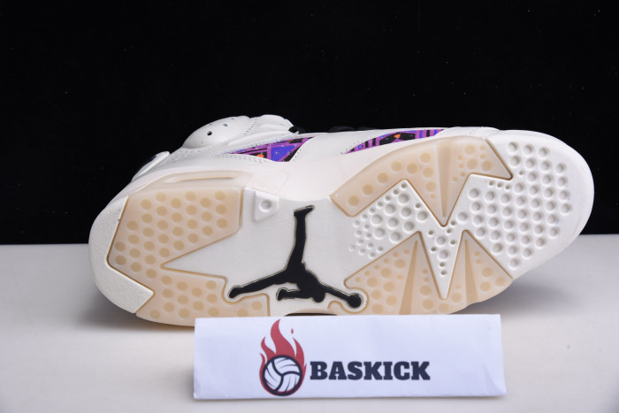 air jordan 6 retro quai54 sail black cz4152-101