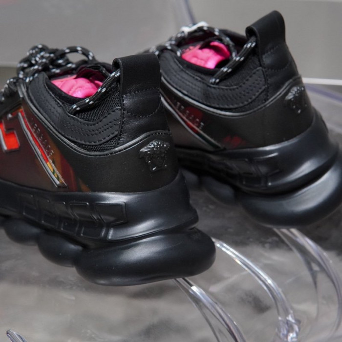 vse chain reaction black sneaker