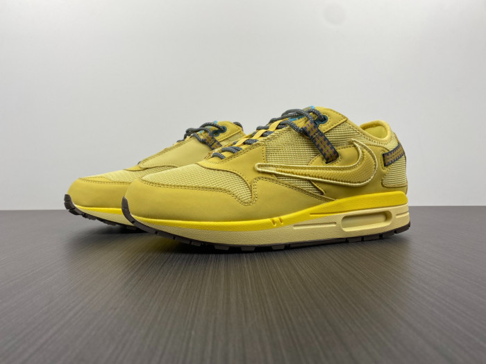 travis scott x nike air max 1 wheat do9392-700