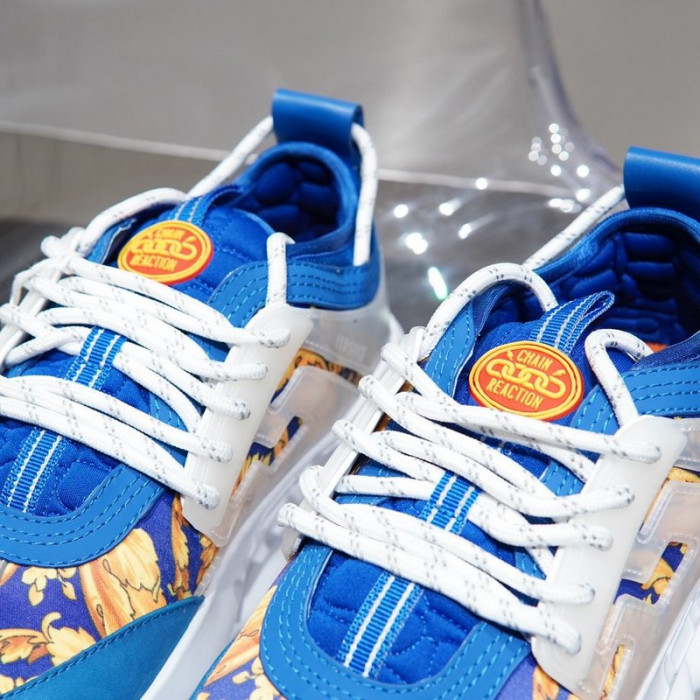 vse chain reaction blue sneaker