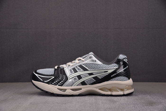 ASICS GEL-KAYANO 14 BLACK GLACIER GREY SILVER 1201A935-001