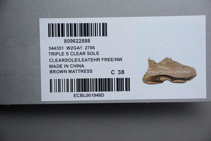 bl triple s trainers sneakers 22012102