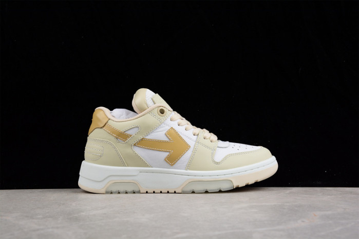 ofw out of office low-top leather sneakers 22100807