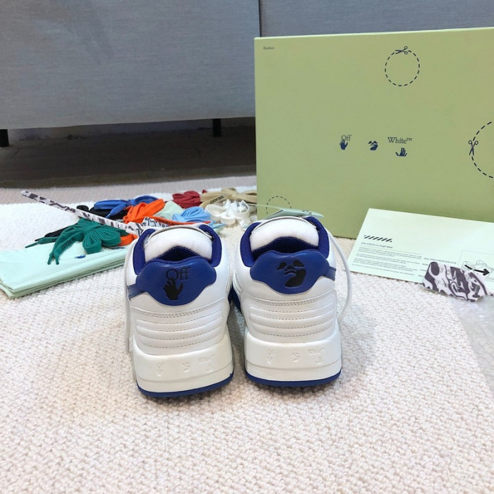 ofw out of office low-top leather sneakers