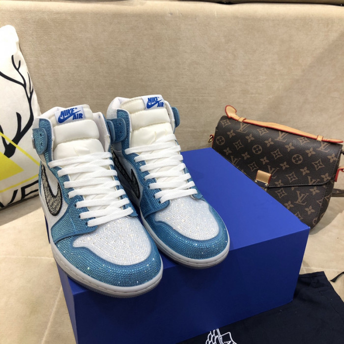 air jordan 1 high dr sneakers