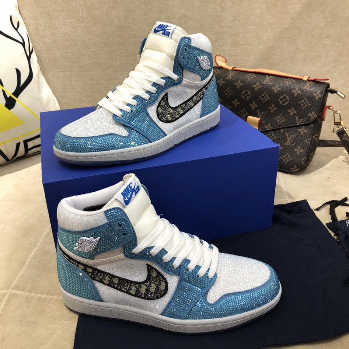 air jordan 1 high dr sneakers