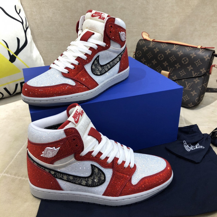 air jordan 1 high dr sneakers
