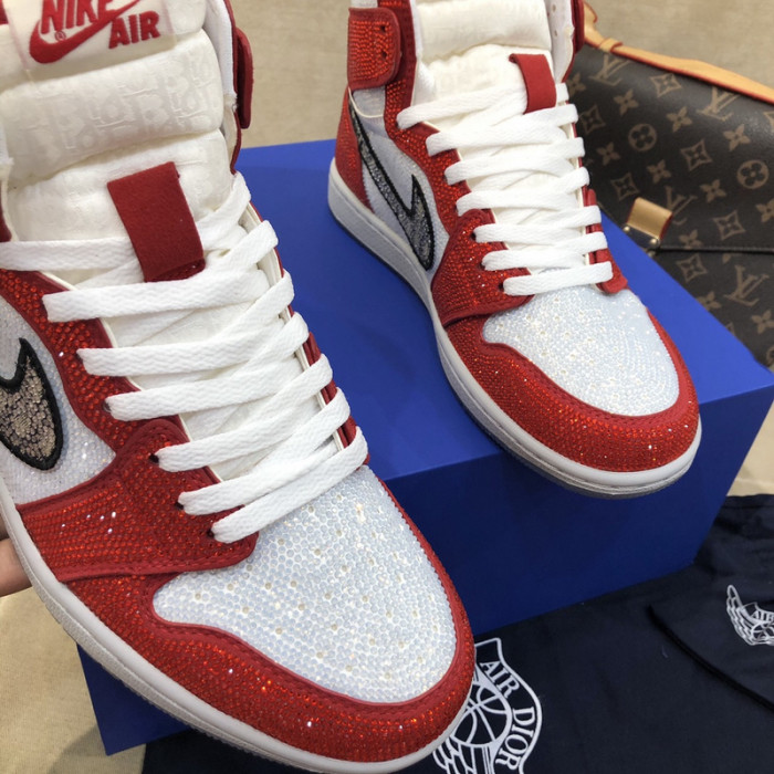 air jordan 1 high dr sneakers