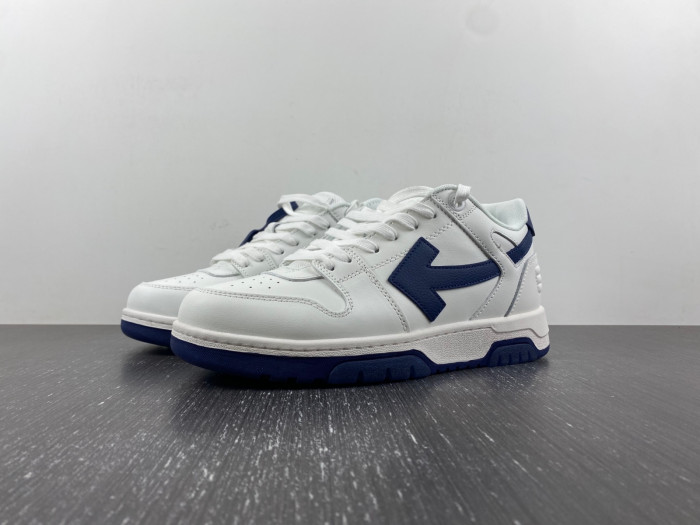 ofw out of office low-top leather sneakers 23053002