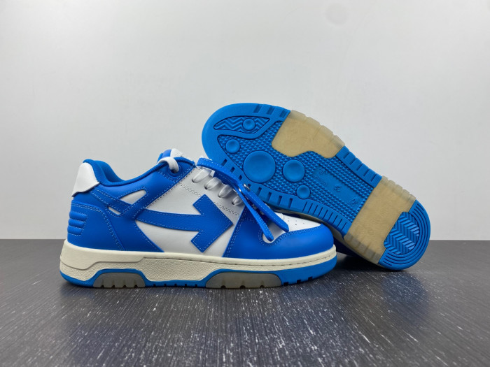 ofw out of office low-top leather sneakers 23061001