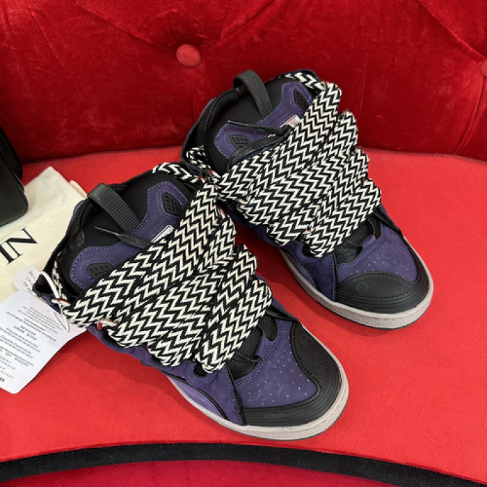 lanvin curb sneaker