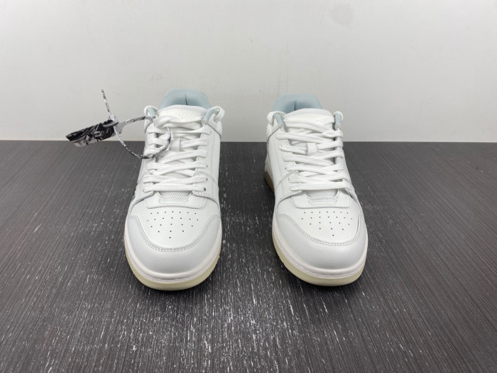 ofw out of office low-top leather sneakers