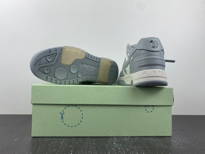 ofw out of office low-top leather sneakers