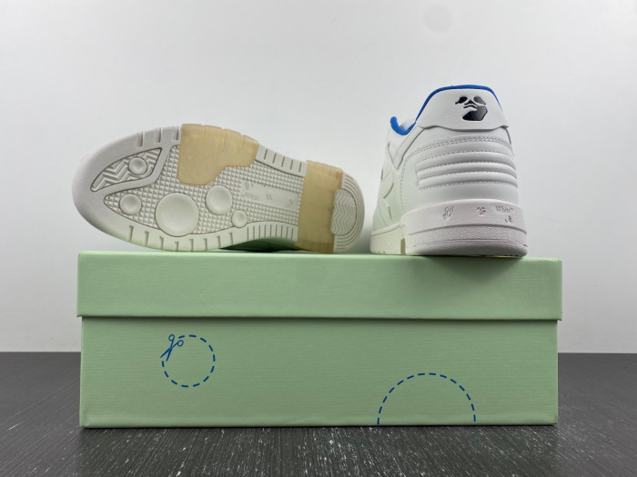 ofw out of office low-top leather sneakers