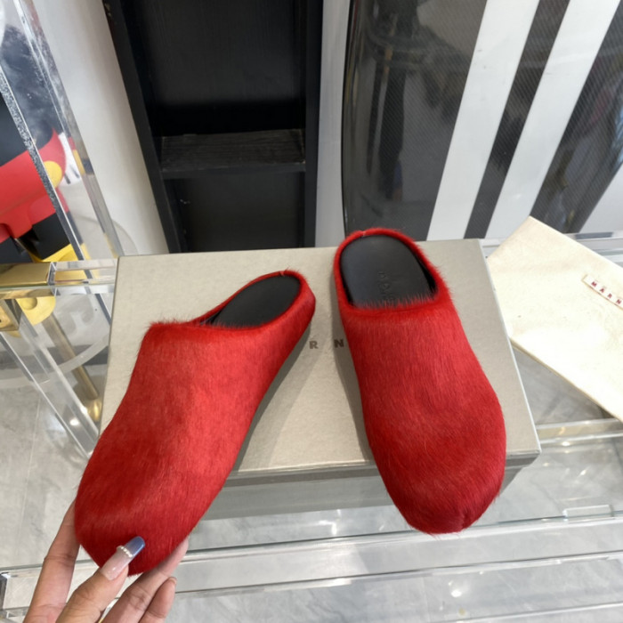 marni fussbett sabot loafers