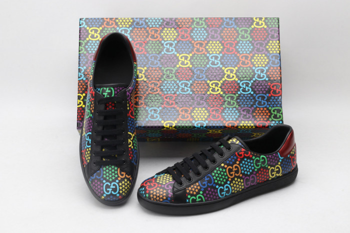 gi ace embroidered low-top sneaker
