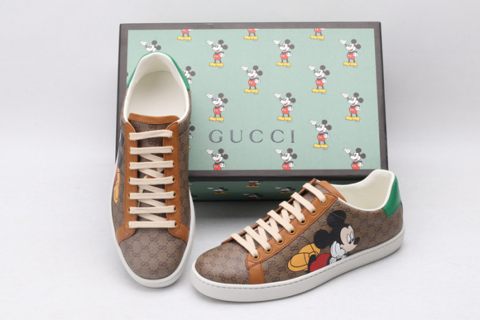gi ace embroidered low-top sneaker