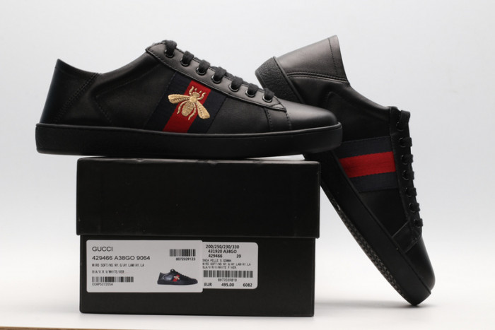 gi ace embroidered low-top sneaker