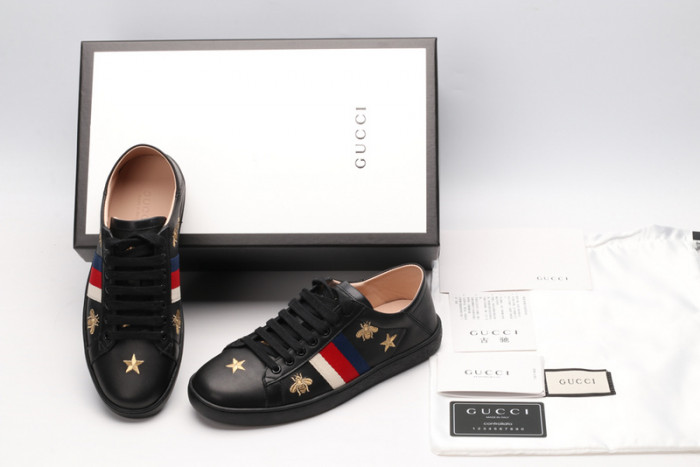 gi ace embroidered low-top sneaker