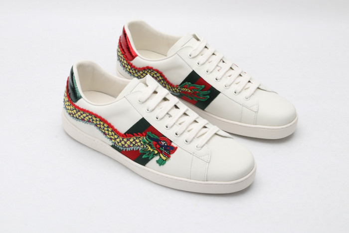 gi ace embroidered low-top sneaker