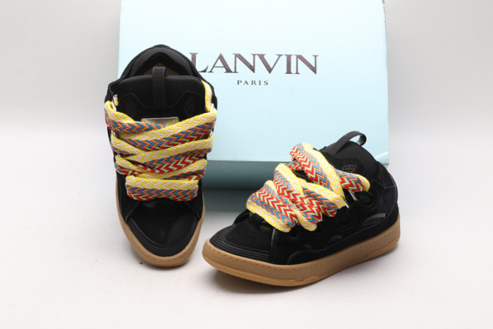 lanvin curb sneaker