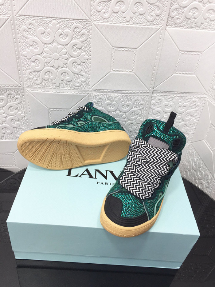 lanvin curb sneaker