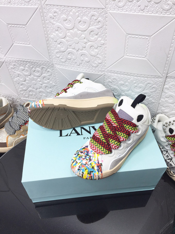 lanvin curb sneaker