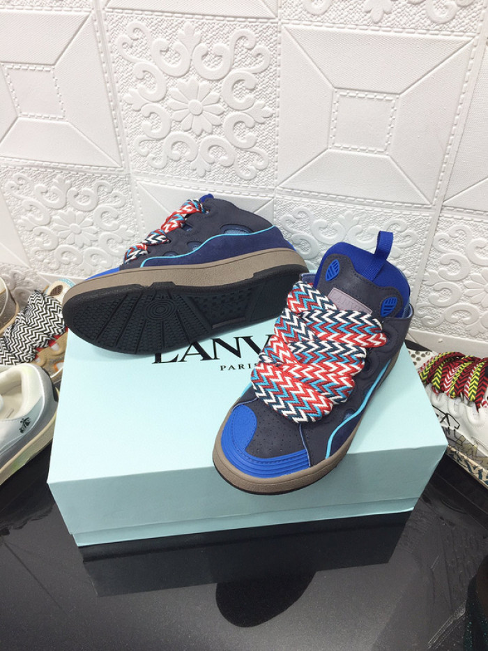 lanvin curb sneaker