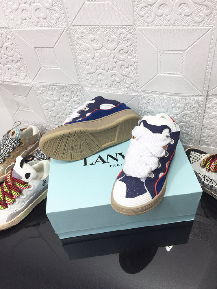 lanvin curb sneaker