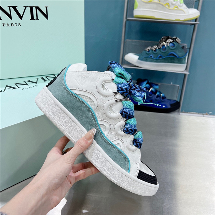 lanvin curb sneaker
