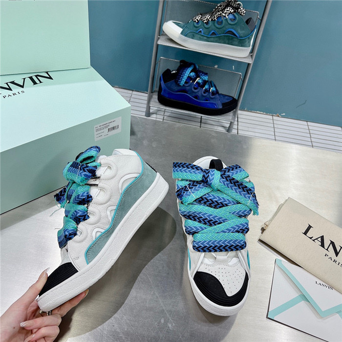 lanvin curb sneaker