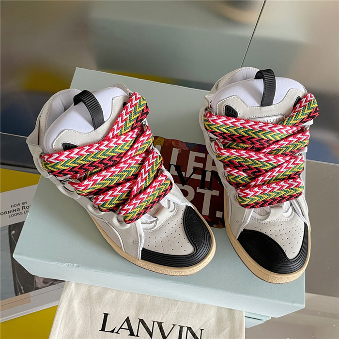 lanvin curb sneaker