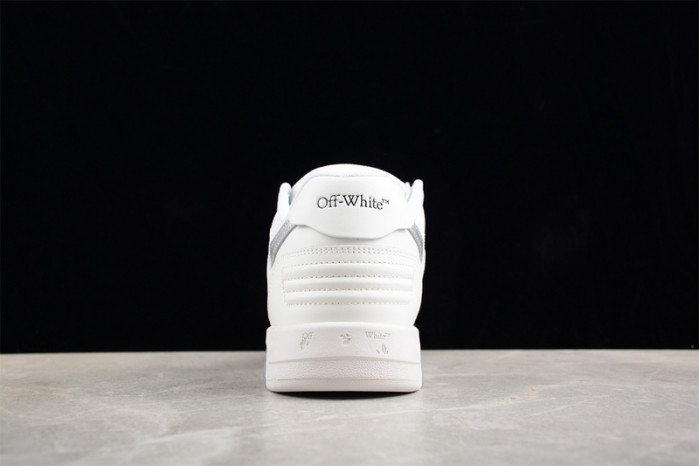 ofw out of office low-top leather sneakers