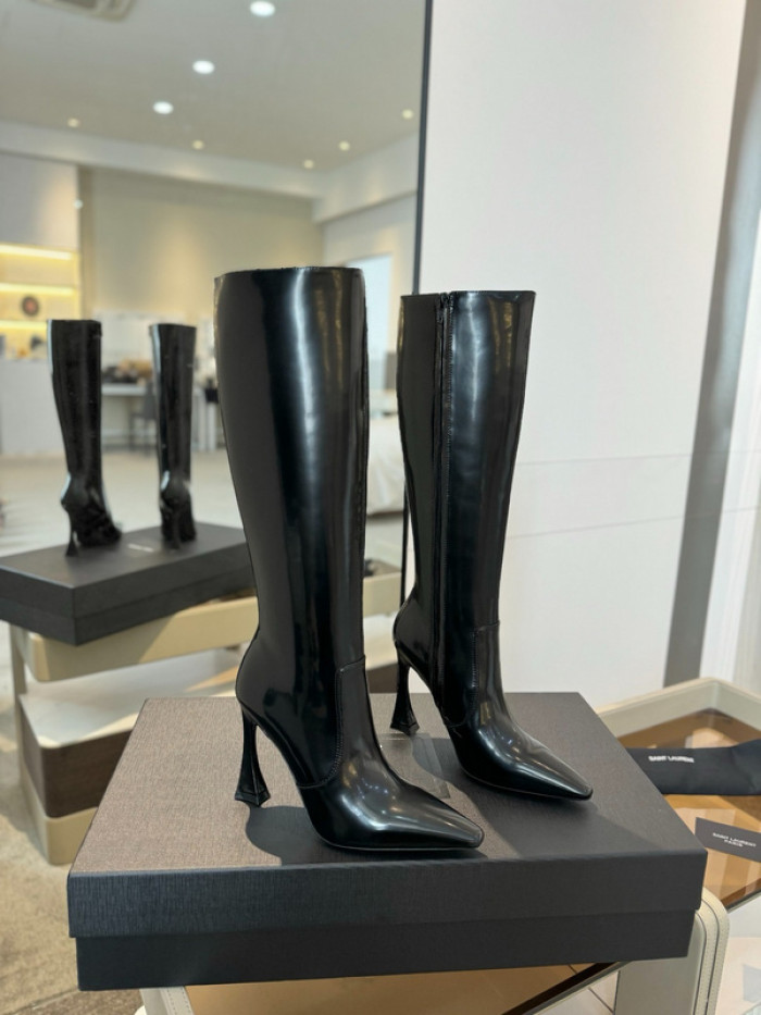 YSL HEEL BOOTS