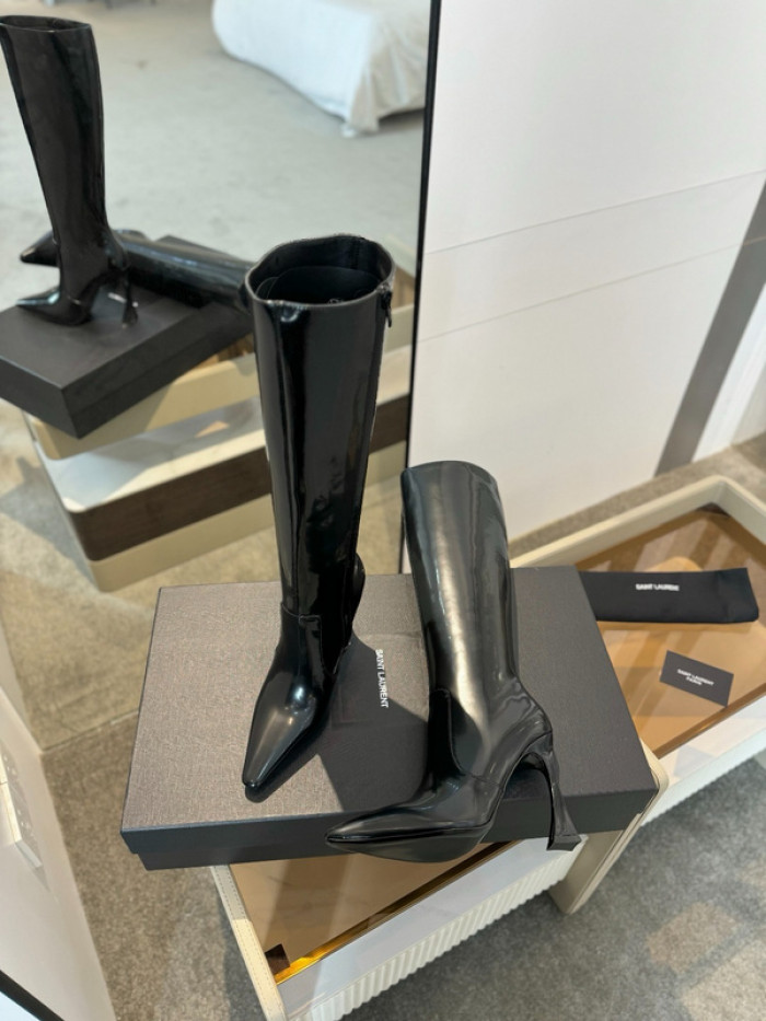 YSL HEEL BOOTS